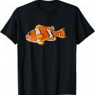 Funny Clownfish Kids Cute Clown Fish Tank Aquarium Cartoon T-Shirt