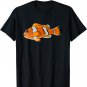 Funny Clownfish Kids Cute Clown Fish Tank Aquarium Cartoon T-Shirt