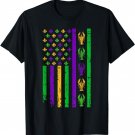 American Flag Mardi Gras Mardi Gras Crawfish Outfit Women T-Shirt