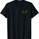 Trade Bar Candle Stick Walls Street Stock Market Tee Shirt