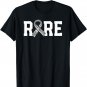 Rare Disease Awareness Walk Zebra Ribbon EDS Carcinoid T-Shirt