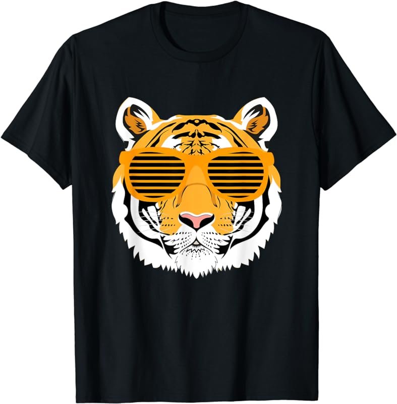 Zoo Animal Kids Gift Idea Tiger T-Shirt