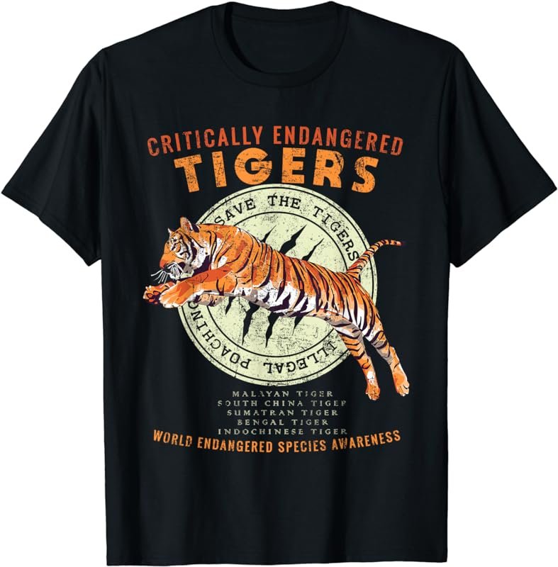 Save the Tigers T-shirt