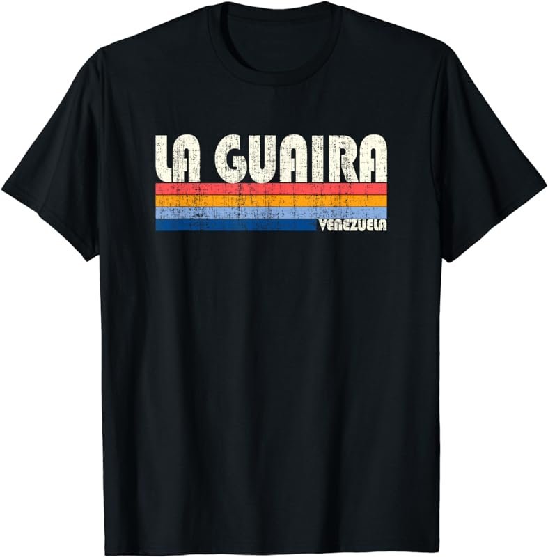 Retro Vintage 70s 80s Style La Guaira, Venezuela T-Shirt