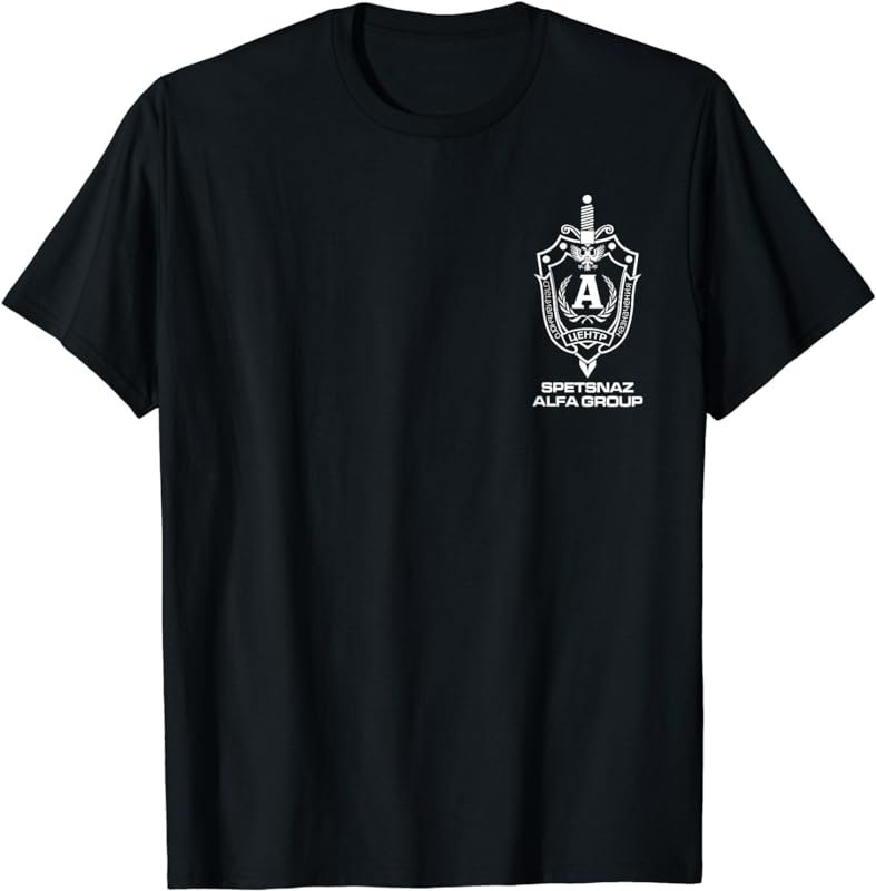 Russian Spetsnaz Alfa Group Special Operations T-shirt