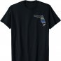 Florida US Thin Blue Line Flag Police Officer T-Shirt