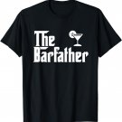 The Bar Father Funny Bartender Barman T Shirt Gift