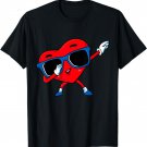 Dabbing Heart Boy Valentine Dab Love Valentines Day Boys T-Shirt
