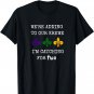 Mardi Gras We Got the Baby Krewe Pregnancy Announcement Tee T-Shirt
