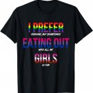 Gay Bisexual Lesbian Pride Flag LGBTQ Funny LGBT Ally Gift T-Shirt