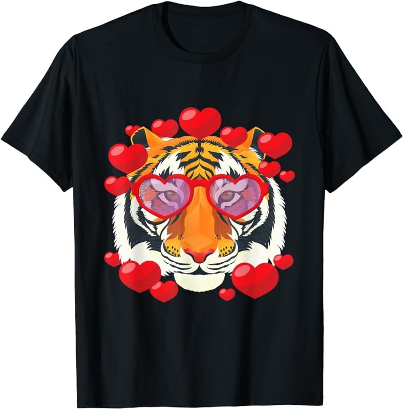 Tiger Love - Safari Wild Animal Lover Zookeeper Wildlife T-Shirt