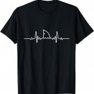 Shark Heartbeat T-Shirt | Shark Lovers | Fin | Ocean Animal