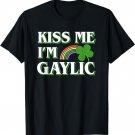 Kiss Me I'm Gaylic - Funny Gay St Patrick's Day T-Shirt