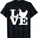 Chicken Shirts, Love Chicken T-Shirt