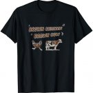 Brown Chicken Brown Cow T-Shirt, Comical Novelty