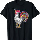 Unicorn Chicken Rainbow Crazy Animal Gift For Chicken Lovers T-Shirt