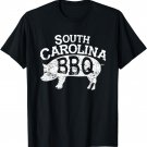 State of South Carolina BBQ Shirt Pit Barbecue Pig Grilling