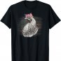 USA American flag chicken 2018 4th of July Tshirt for women