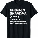 Chicken Grandma Definition Funny T-Shirt