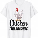 Chicken Grandpa Funny Country Farm Animal Gift T-Shirt