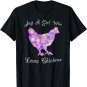 Fun Cute Just A Girl Who Loves Chickens T-Shirt