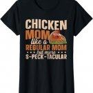 Chicken Farming Design for a Chicken Mom T-Shirt