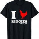 I Love Chicken Riggies Utica NY Classic Upstate Dinner Food T-Shirt