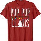 Pop Pop Claus Shirt Christmas Lights Shirt