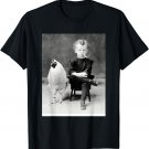 Little Boy With Chicken Rooster Smoking T-Shirt