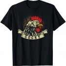 Cocky Rooster Design For Chicken Lovers T-Shirt