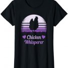 Chicken Whisperer Farmer Chicken Breeder Gift Hen Women Kids T-Shirt