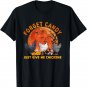 Forget Candy Just Give Me Chickens Funny Farm Halloween T-Shirt