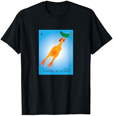 Funny Chicken on Stick T-shirt