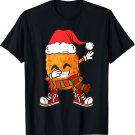 Dabbing Chicken Nuggets Christmas Kids Boys Men Dab Xmas T-Shirt