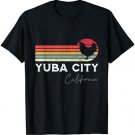 Yuba City California Retro Chicken Lover Souvenir T-Shirt