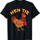 Funny Hen Tie Gift For Men Women Chicken Japanese Anime T-Shirt