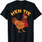 Funny Hen Tie Gift For Men Women Chicken Japanese Anime T-Shirt