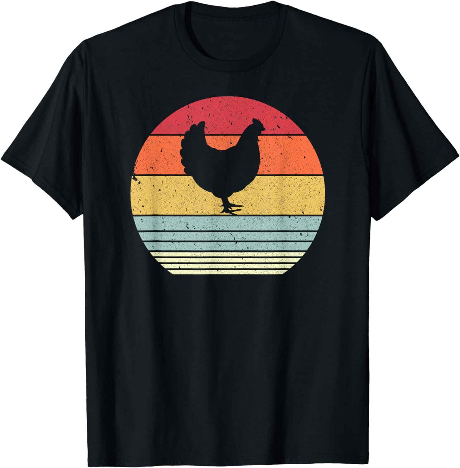 Chicken Shirt. Retro Style T-Shirt