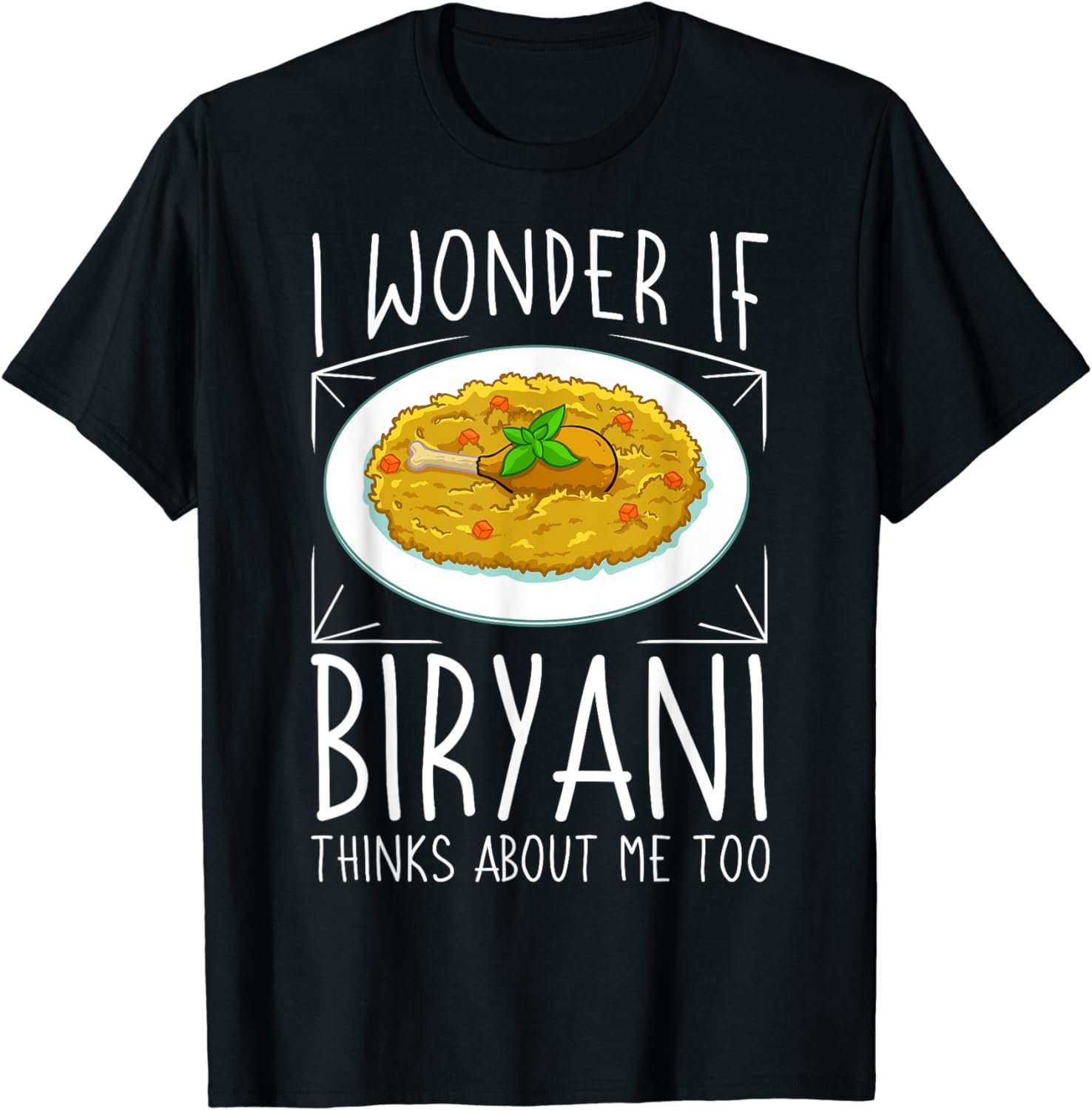 Biryani Pakistani Food Chicken Dum Pot T-Shirt