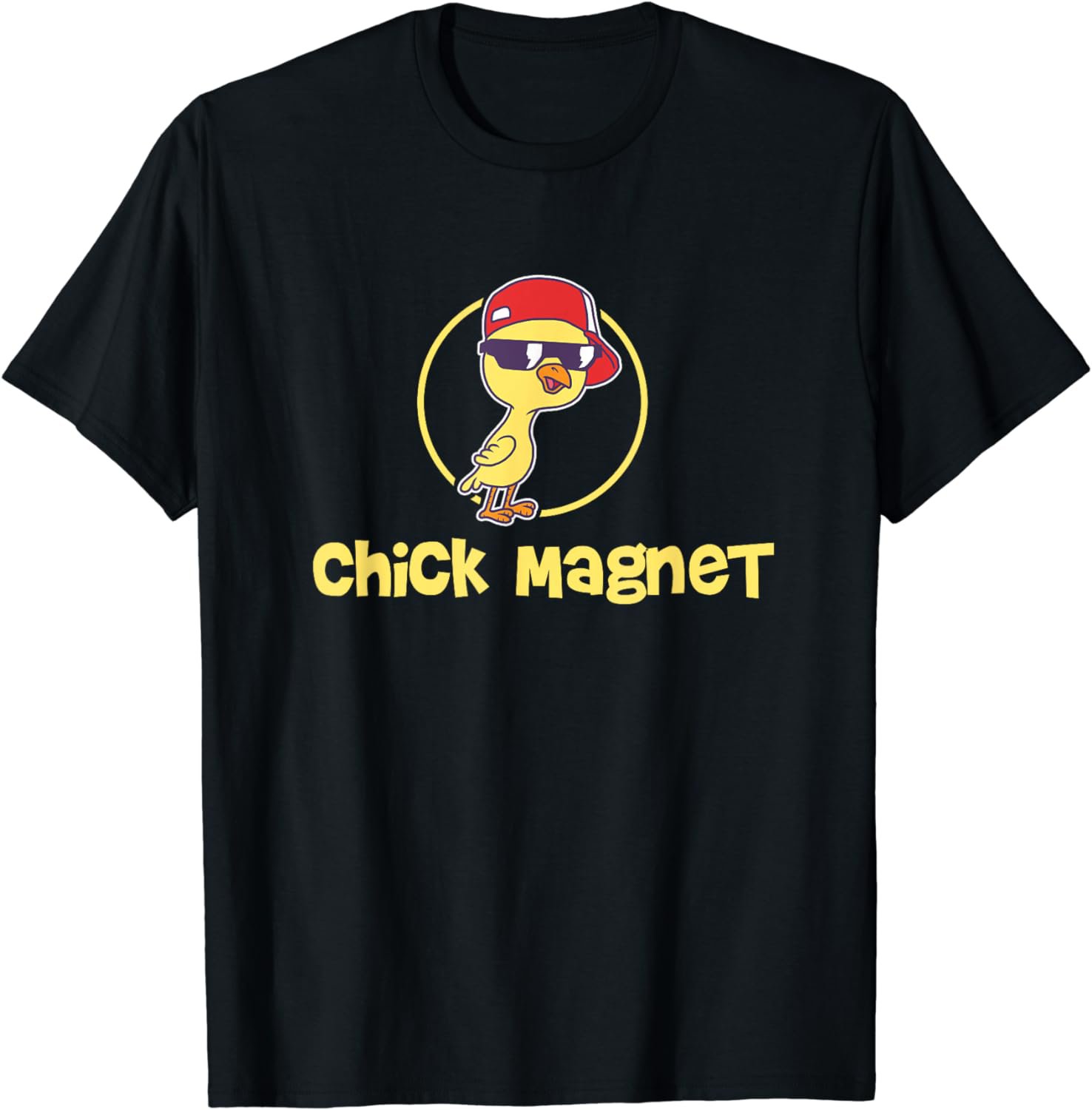 Chick Magnet Funny Chicken Farm Kids T-Shirt