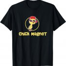Chick Magnet Funny Chicken Farm Kids T-Shirt