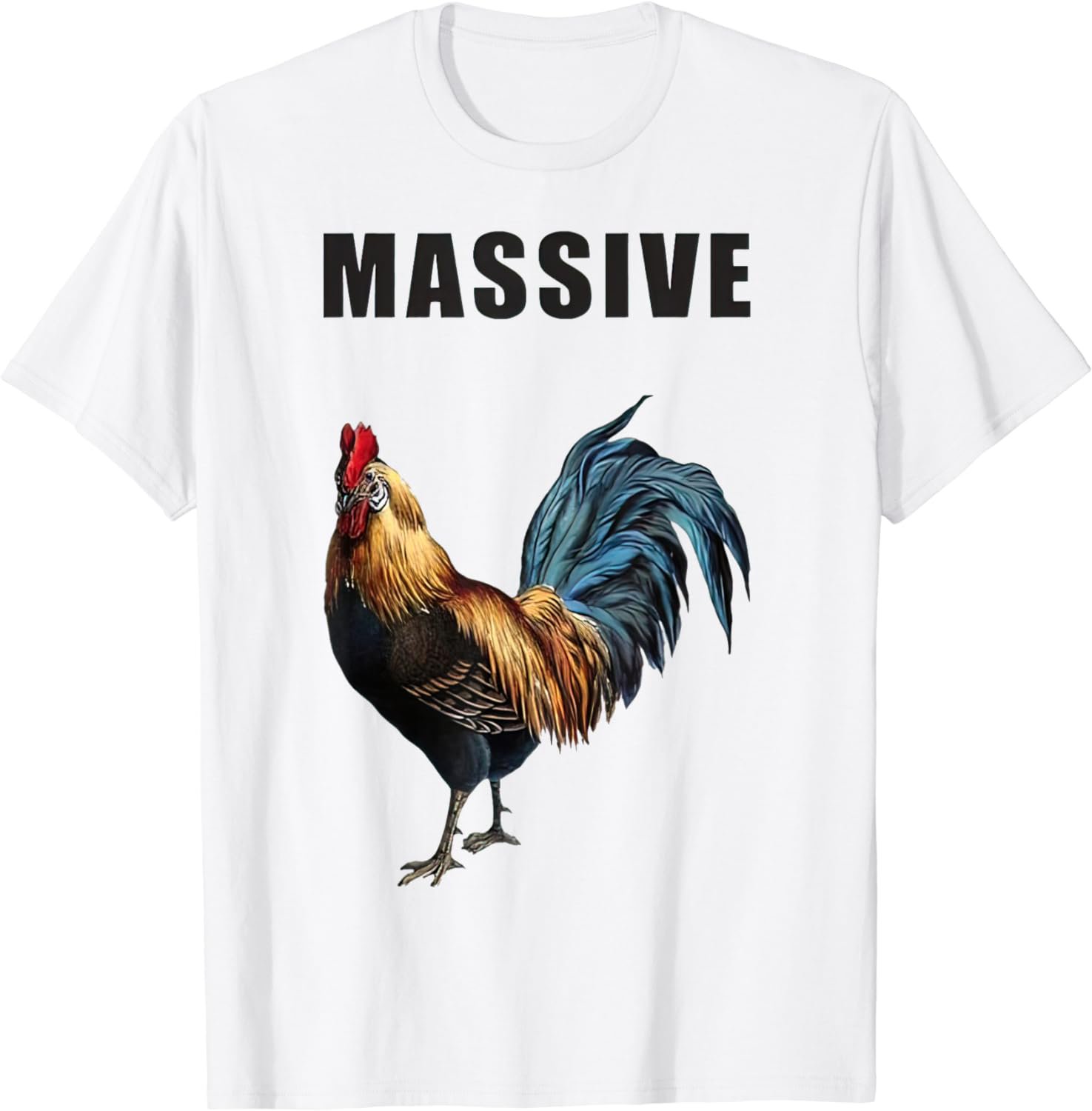 Massive Hen Chicken Rooster Dance-Cock T-Shirt
