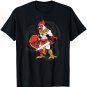 Chicken Warrior Tough Rooster Tee Shirt