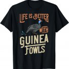 Guinea Fowl Gift Chicken Hen Farmer T-Shirt