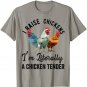 I Raise Chickens I'm Literally a Chicken Tender Funny T-Shirt