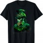 Gothic Leprechaun Creepy St Patrick Day Goth T-Shirt
