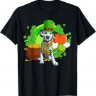 Lucky Dalmatian a St. Patricks Day Dalmatian a Cute Dalmata T-Shirt