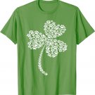 St Patricks Day Dog Lovers Women Mom Saint Paddys Shamrock T-Shirt