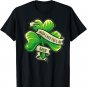 St Patricks Day Irish Lass Full Of Sass Shamrock T-Shirt