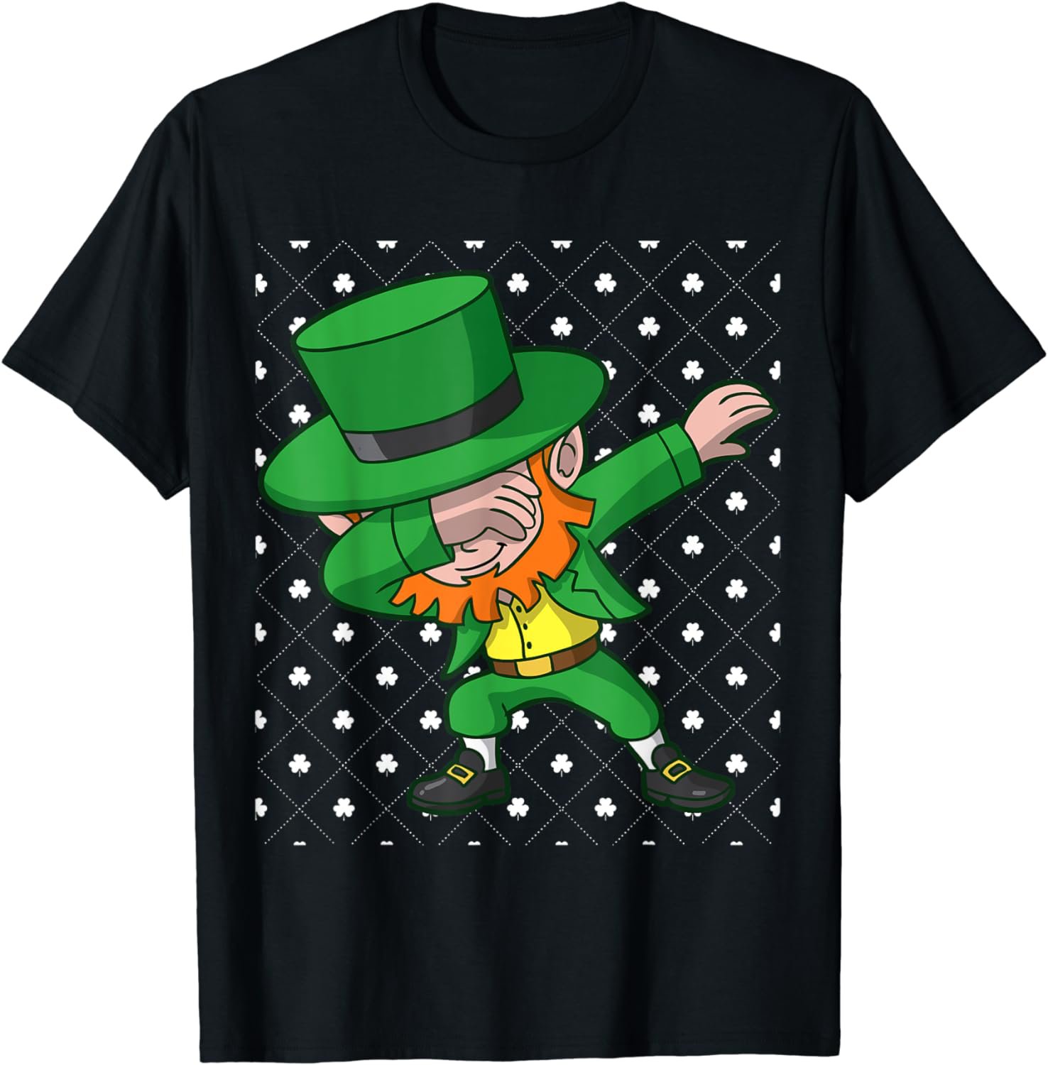 Dabbing Leprechaun Dab St Patricks Day Kids Youth Boys Girls T-Shirt